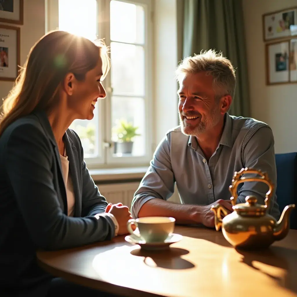 Kóstolóasztal, tele különböző ízű gyógynövényes teákkal.